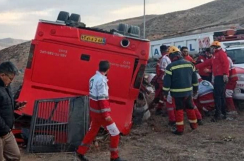 Avtobus qəzasında ölənlər var