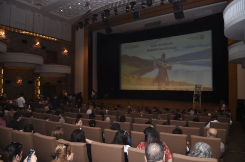 Qərbi Azərbaycanın ustad aşıqlarının yaradıcılığından bəhs edən konsert keçirilib