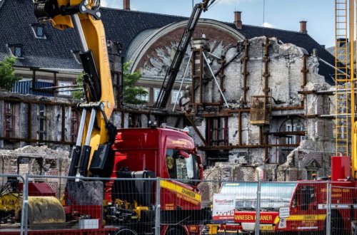 Kopenhagen Fond Birjasının binasının yenidən qurulmasına başlanılıb