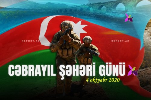 Cəbrayıl şəhərinin azad olunmasından 4 il ötür