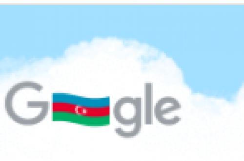 “Google” Azərbaycan bayrağının rənglərində dudl hazırlayıb