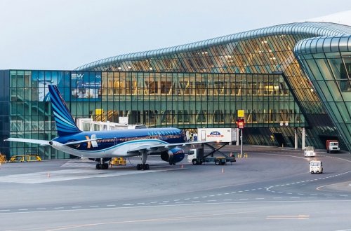 Heydər Əliyev Beynəlxalq Aeroportunda tranzit daşımaları 2 dəfədən çox artıb