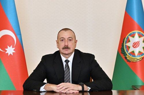 Prezident İlham Əliyev Şuşanın azad olunmasının ildönümü münasibətilə paylaşım edib