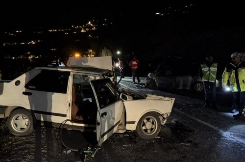 Türkiyədə ağır yol qəzası olub, ölənlər və yaralananlar var