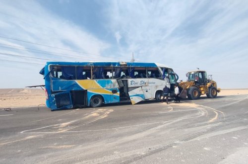 Ras-Sidr şəhəri yaxınlığında baş vermiş avtobus qəzasında üç azərbaycanlı turist də xəsarətlər alıb